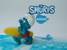 Puffi Puffo Surf Surfista  20137 Surfer variante 1A  Pejo© 81 W.Germany