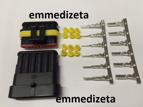 Kit connettore vie tenuta - connettore, 6
