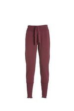 Pantalone da donna bordeaux