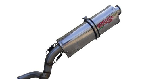 Scarico gpr ovale titanio - scarico,