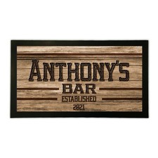 Personalised Bar Runner Mat