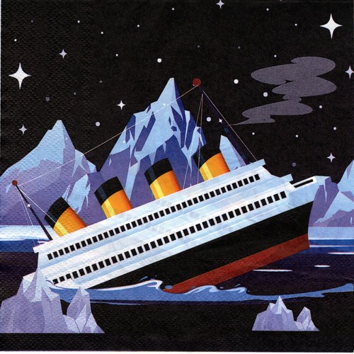 Serviettes papier bateau - papier,