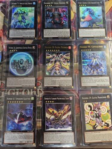 Yugioh lotto carte numero - 9,