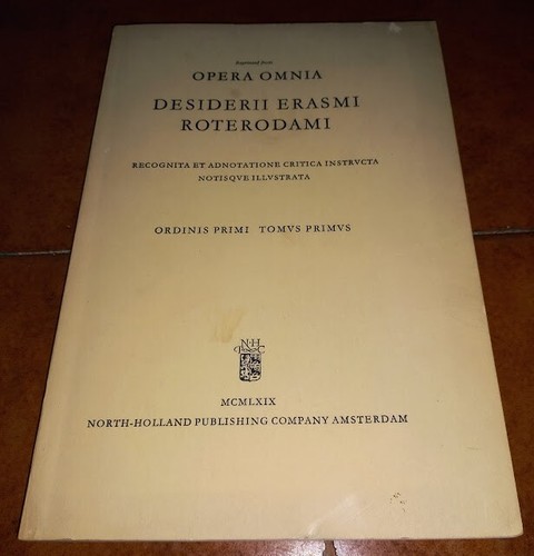 Opera omnia desiderii - opera,