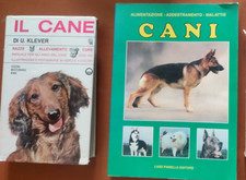 IL CANE 2 libri :MANUALE PRATICO EDUCAZIONE ADDESTRAMENT+RAZZE,ALLEVAMENTO,CURE