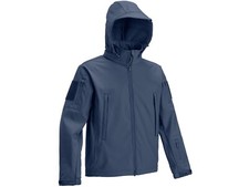 Giacca militare per Polizia tattica Giubbino Softshell Defcon 5 Blu Navy D5-3430