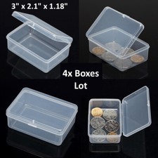 4PCS Small Plastic Storage