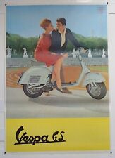 MANIFESTO AFFICHE PIAGGIO VESPA G.S. VINTAGE