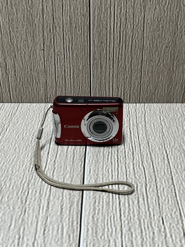 Canon powershot a480 red - powershot,