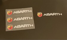 Abarth Sticker Set of 4 Die