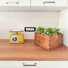 CASSETTA VINTAGE VINO FRANCESE LEGNO ANNI ‘60 ARREDAMENTO FIORIERA DESIGN RETRÓ