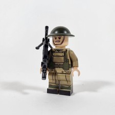 United Bricks BEF MG Gunner -