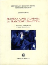 Ernesto GRASSI Retorica come