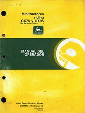 John deere minitractores - john, "
