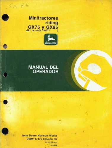 John deere minitractores - john,