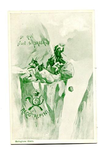 Alpini cartoline regg - alpini,