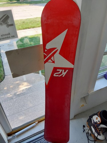 Snowboard satilette rosso - k2,