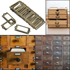 Porta etichette per cassetti
