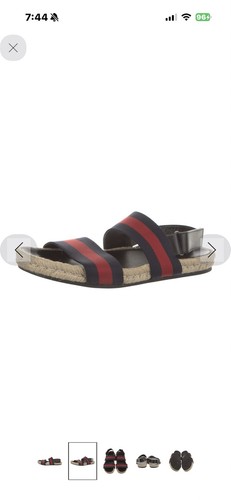 Gucci sandalo pelle con - gucci, in