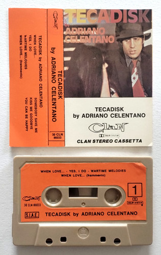Adriano celentano tecadisk - mc,