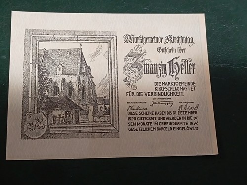 Banconota austria heller - austria,