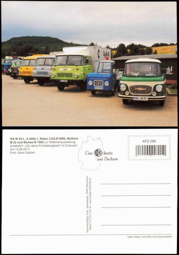 Cartolina auto camion - cartolina,