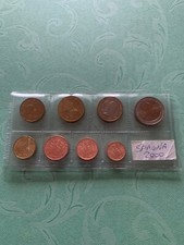 SPAGNA 2000 serie completa Set 8 valori 1 2 5 10 20 50 cent 1 2 euro in FDC