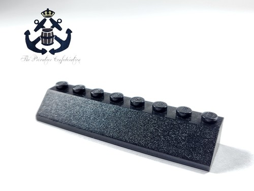 Lego mattone pendenza - pendenza, nero
