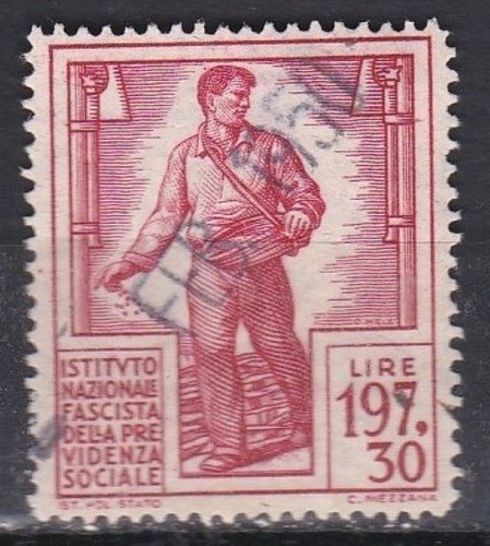 Italia 1943 marca da bollo - italia,
