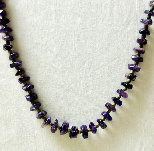 Collana collare perline
