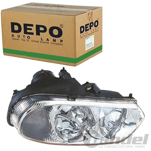 Depo faro alogeno sinistro - depo,