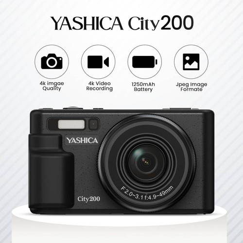 Yashica city 200 black - city,