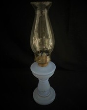 Antico Lume in vetro opalino