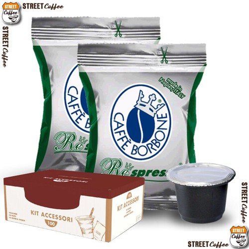100 capsule borbone respresso - 100,