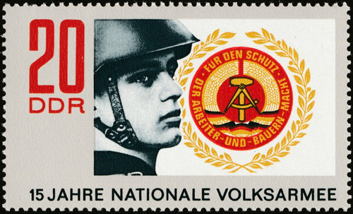 Ddr mi1652 mnh 1971 soldato - ddr,