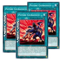 POTERE GIURASSICO 3x • (Jurassic Power) • Comune • DUNE IT053 • 1Ed • Yugioh!