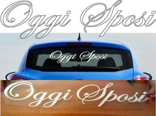 Scritta Nozze Decorazione Oggi