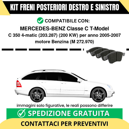Pastiglie freno posteriori - pastiglie,