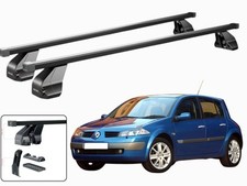 BARRE PORTATUTTO PER RENAULT MEGANE 2 CINQUE PORTE 2002-2010 MENABO NERE
