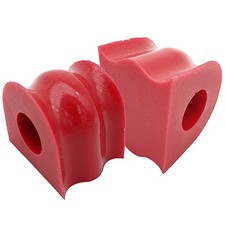 2x Barra Antirollio Anteriore 33mm per Nissan D40 Navara Kit Boccole Poliuretaniche 05 -14