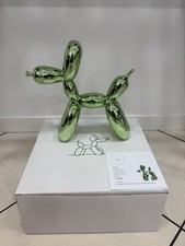 JEFF KOONS Balloon Dog Verde