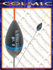 Galleggiante colmic EBRO fiberglass gr.0,30-10,0  filo passante interno