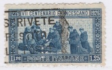 Perfin Italia Regno 1926 1,25L Perfetto 11 francobolli usati A20P1F806