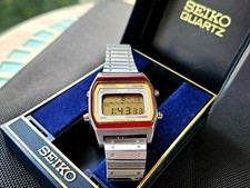 Seiko Digital Silver Wave