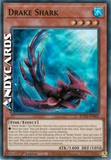 DRAKE SHARK • (Squalo Draghetto) • Super R • ROTA EN002 • 1Ed • Yugioh ANDYCARDS