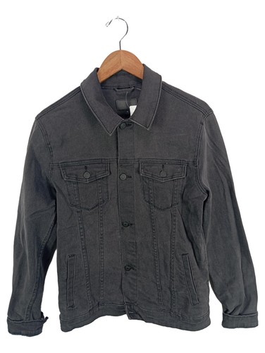 Asos giacca jeans uomo grigia - giacca,