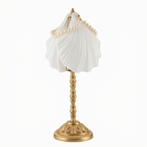 Lampada conchiglia vintage - a,