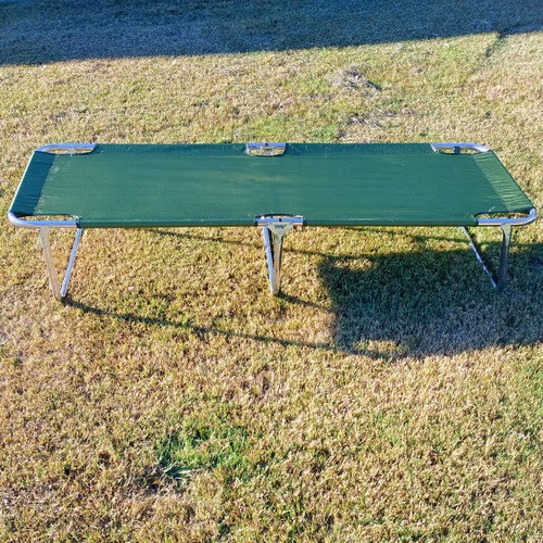 Lettino pieghevole olive drab - lettino,