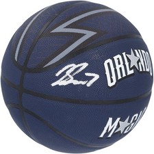 Jalen Suggs Magic Signed Wilson 2023-24 City Edition Basket da Collezione