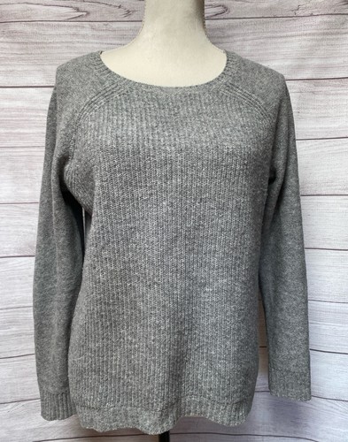 Maglione crew grigio - crew, lana